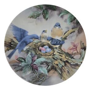 Vintage Lena Liu Song of Promise Collection Plate 1989 8.5 Inches